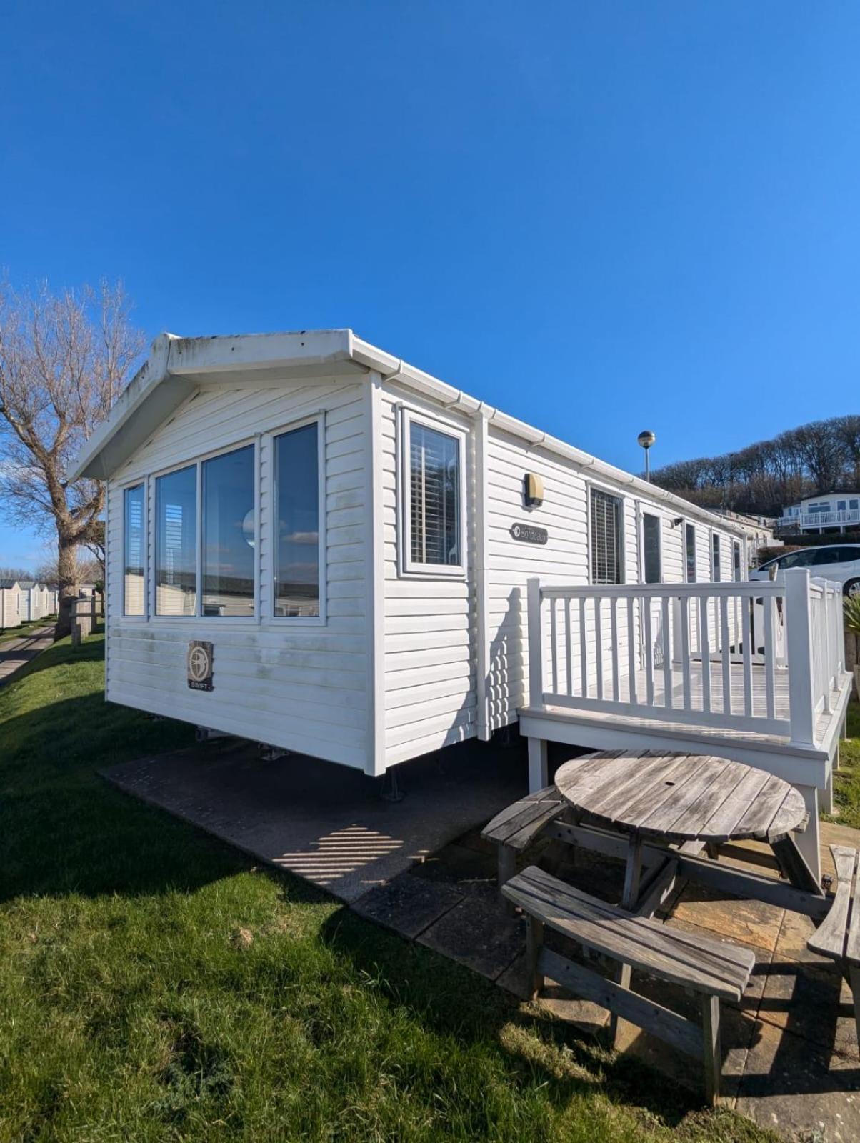 Beautifully Presented Dog Friendly Caravan On Very Popular Littlesea Holiday Haven Park Weymouth Wyke Regis Ngoại thất bức ảnh